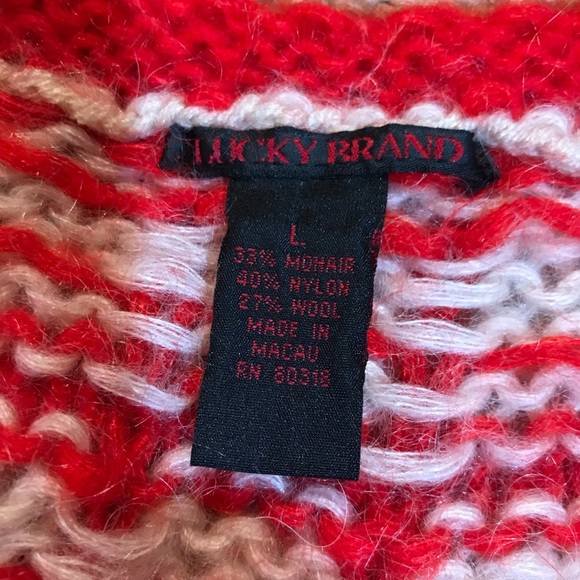 🍀VINTAGE LUCKY BRAND Cardigan - Picture 2 of 7